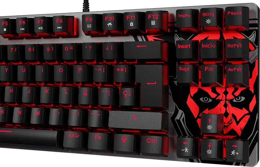 TECLADO GAMING PRIMUS BALLISTA 81T SPA/USB/BLACK (PKS-S080DS-S)