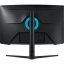 MONITOR CURVED SAMSUNG 27" G6 ODYSSEY GAMING/HDMI/USB/BT/QHD BLACK (LS27BG652ENXGO)
