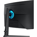 MONITOR CURVED SAMSUNG 27" G6 ODYSSEY GAMING/HDMI/USB/BT/QHD BLACK (LS27BG652ENXGO)