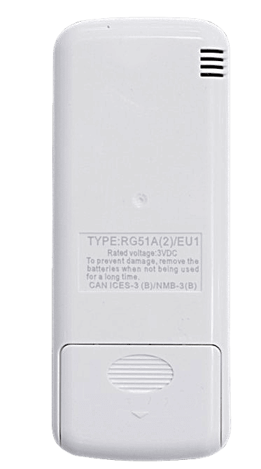 CONTROL REMOTO KTC PARA AIRE CEAG15-12CRFN1/RG51A(2)/EU1(17317000007558)