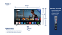 TELEVISOR KTC 43" SMART FHD/DLED/AND11/GOOGLE TV (G43GF)