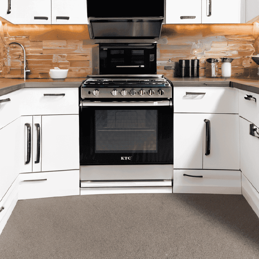 ESTUFA KTC 30" CON 5 QUEMADORES DE GAS (CEC30S-066)
