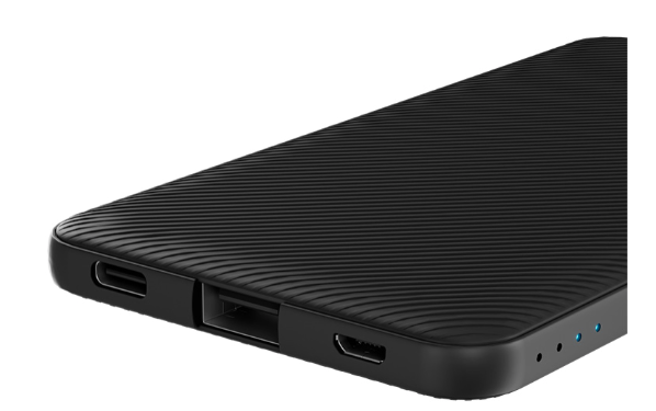 CARGADOR KLIPX POWERCELL LITE RECHARGABLE 5K/12W/5V/2.4A/USB-A BLACK (KPB-250)