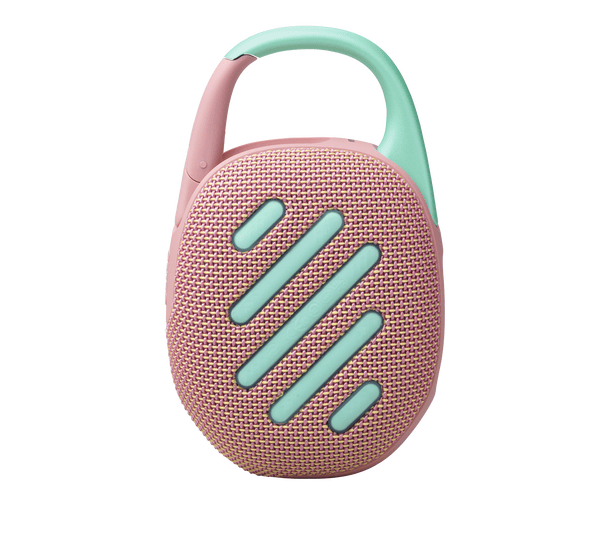 BOCINA JBL CLIP 5 BLUETOOTH WATERPROOF PORTABLE PINK (JBLCLIP5PINKAM)