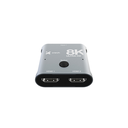 SWITCH XTECH 2-PORT HDMI BIDIRECTIONAL 8K UHD GREY (XHA-440)