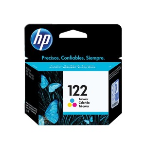 CARTUCHO HP (#122) PARA DESKJET 1050/J110/2060/K010/J210/J410 TRI-COLOR (CH562HL)