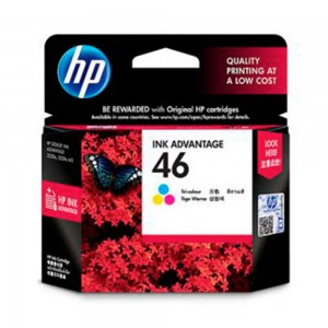 CARTUCHO HP (#46) PARA DESKJET ADVANTAGE 2529/4729/5738/5739 TRI-COLOR (CZ638AL)