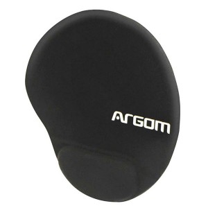MOUSE PAD ARGOM GEL 360 BLACK (ARG-AC-1222)