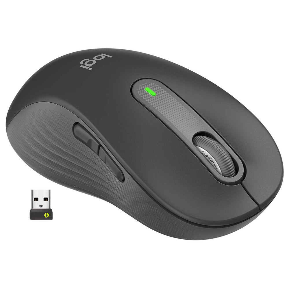 MOUSE LOGITECH M650  LEFT HANDED  WIRELESS GRAPHITE (910-006234)