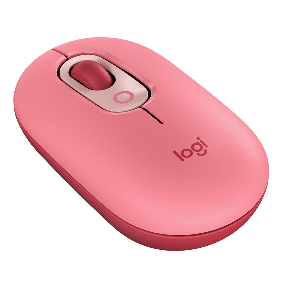 MOUSE LOGITECH POP CON EMOJI HEART BREAKER WIRELESS ROSE (910-006545)