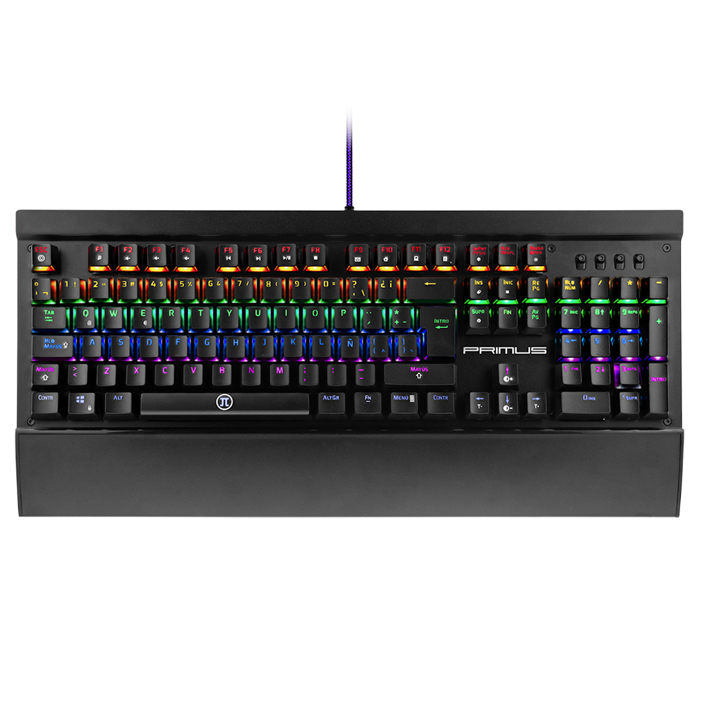TECLADO GAMING PRIMUS BALLISTA 200S RGB SPA USB BLACK (PKS-201S)