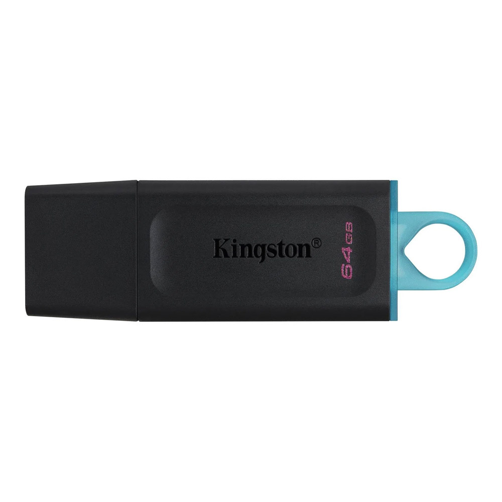 PEN DRIVE KINGSTON 64GB DATATRAVELER USB 3.2 EXODIA BLACK+TEAL (DTX/64GB)
