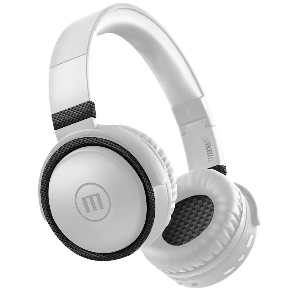 HEADPHONE MAXELL HP-BTB52 FULL SIZE WIRELESS WHITE (348357)