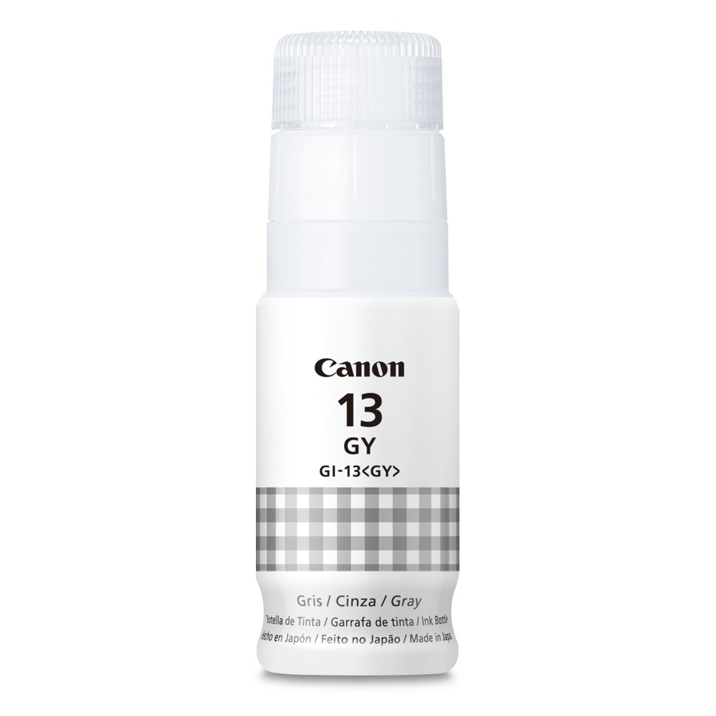 BOTELLA DE TINTA CANON (#13) GI-13 PARA PIXMA G610 PHOTO GRAY (4704C001AA)