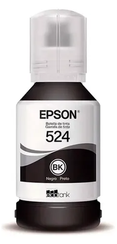 BOTELLA DE TINTA EPSON (#T524) PARA L15150/L15160/L6490 BLACK (T524120-AL)