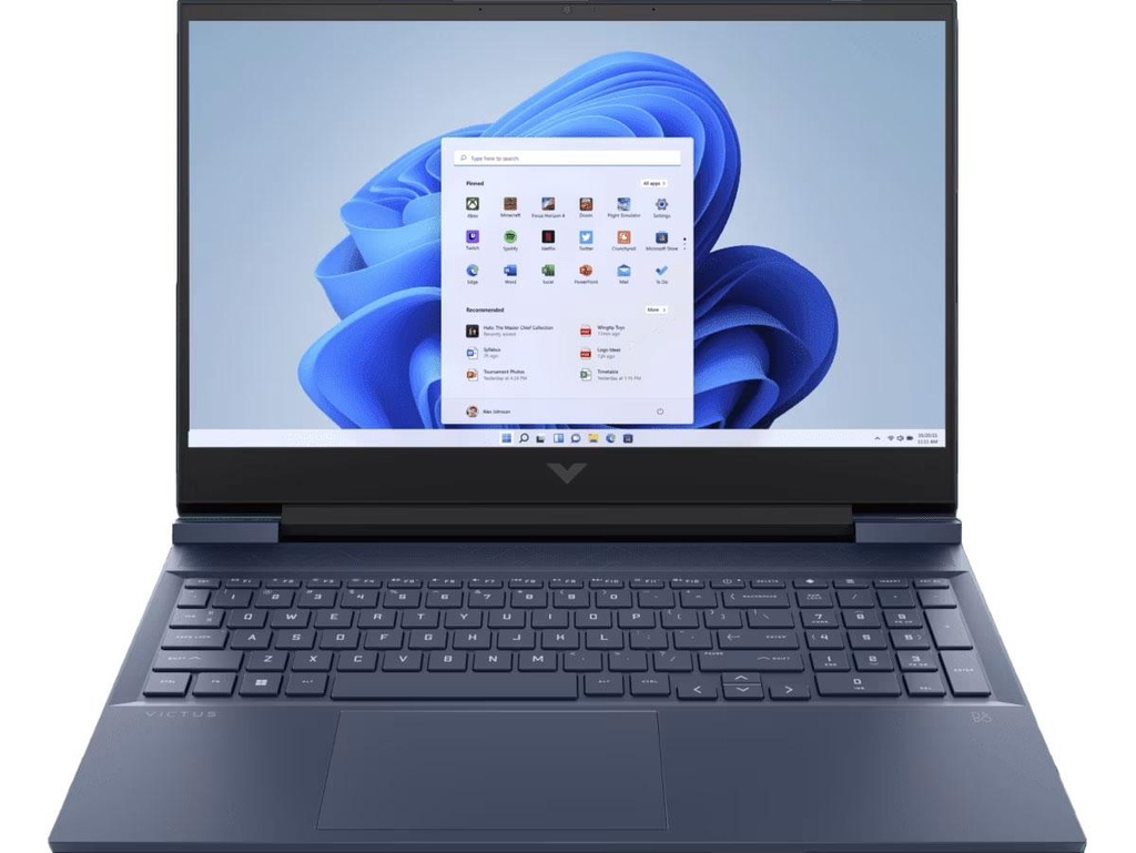 PORTÁTIL (HO) HP VICTUS 16-D0506LA GAMING CI5/2.4GHZ/8GB/512GB SSD/GEFORCE RTX 3050 4GB/W11H/16"/BLUE (62C04LA)