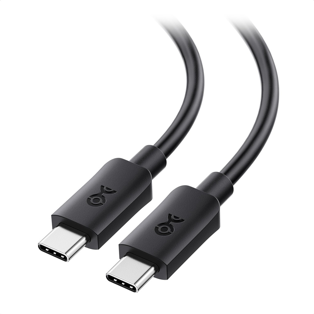 CABLE MYO 3FT USB-C TO USB-C 60W BLACK (MYO-TYPECTOC60W)