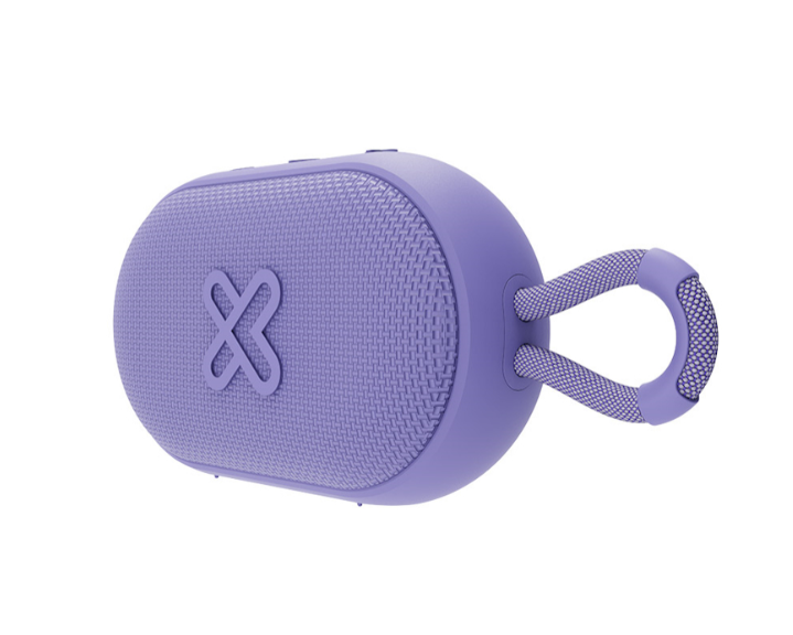 BOCINA PORTÁTIL KLIPX GROOVE SPLASH BT/IPX7/PURPLE (KBS-030PR)