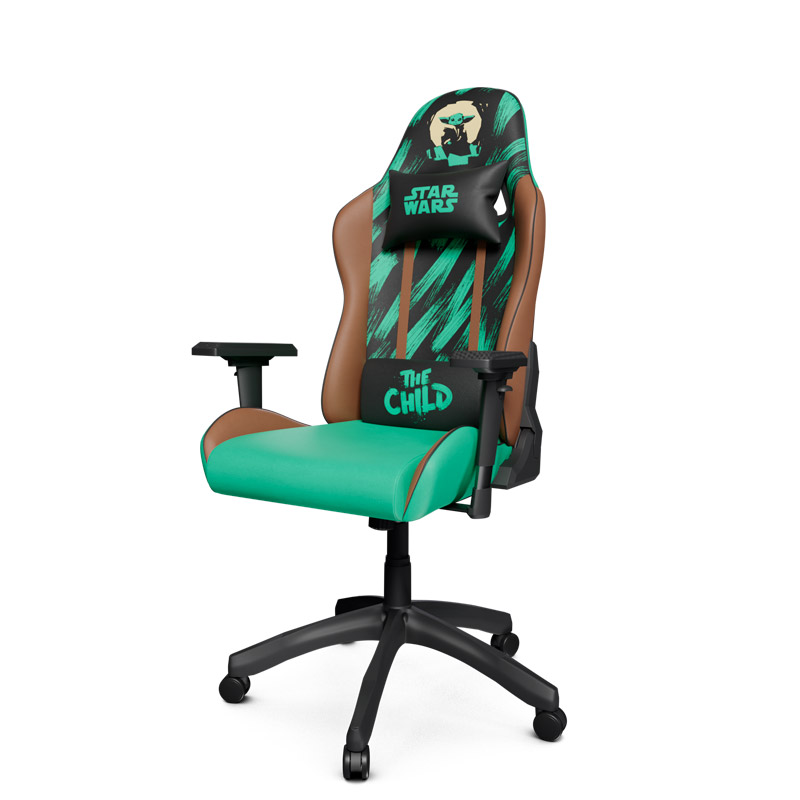 SILLA GAMING PRIMUS STAR WARS GROGU THRONOS200S GREEN-BROWN (PCH-S203GR)