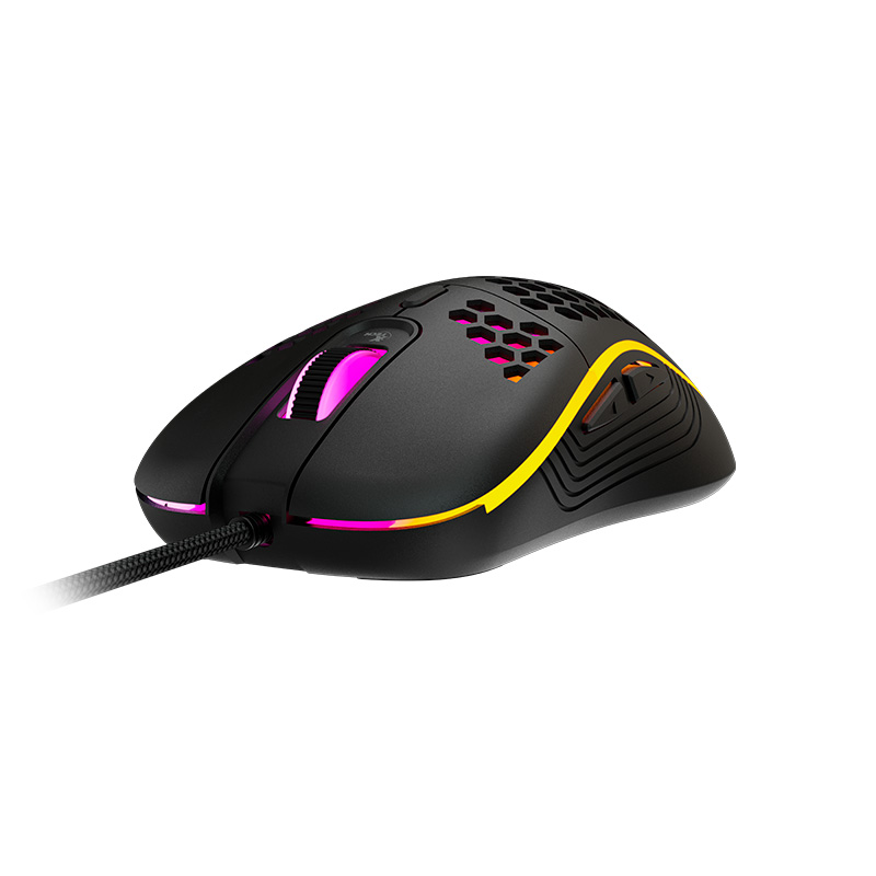 MOUSE GAMING XTECH LIGHTBUZZ USB BLACK (XTM-620)