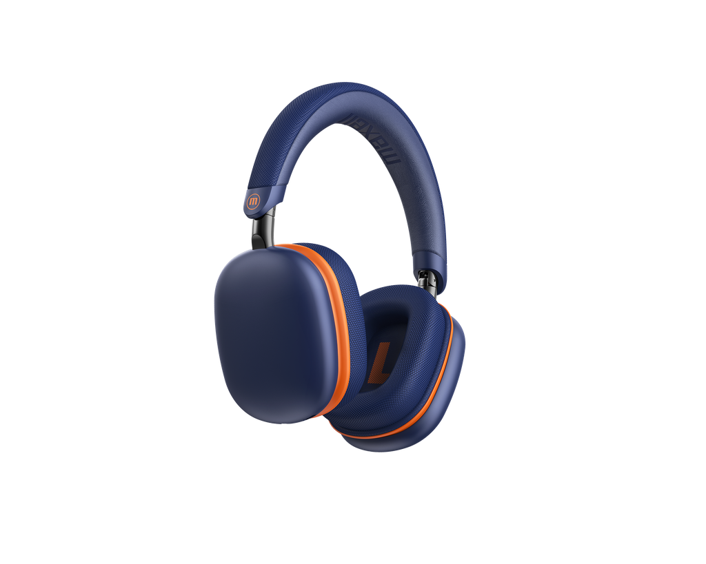 HEADPHONE MAXELL HP-BTMX2 FULL SIZE WIRELESS NAV-ORG (348632)