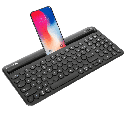 TECLADO TARGUS MULTI-DEVICE SPA/BLUETOOTH/BLACK (AKB867ES)