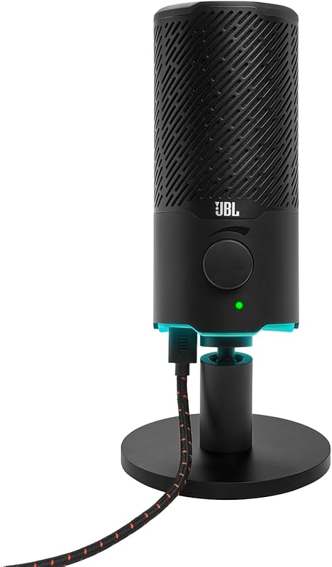 MICRÓFONO JBL QUANTUM STREAM GAMING/USB/BLACK (JBLQSTREAMBLKAM)