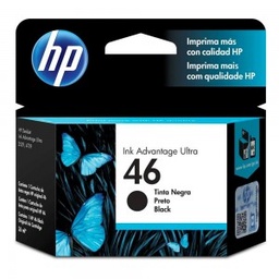 [CAR542] CARTUCHO HP (#46) PARA DESKJET ADVANTAGE 2529/4729/5738/5739  BLACK (CZ637AL)