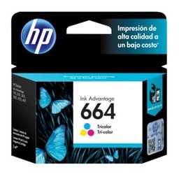 [CAR611] CARTUCHO HP (#664) PARA DESKJET 1115/2135/3635/4535/3835/4675 TRI-COLOR (F6V28AL)