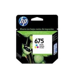 [CAR351] CARTUCHO HP (#675) PARA OFFICEJET 4000/4400/4575 TRICOLOR (CN691AL)