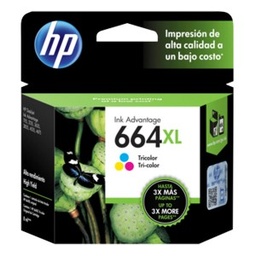 [CAR613] CARTUCHO HP (#664XL) PARA DESKJET 1115/2135/3635/4535/3835/4675 TRI-COLOR(F6V30AL)