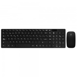 [TEC790] TECLADO/MOUSE ARGOM COMBO CLASSIC SPA WIRELESS BLACK (ARG-KB-7436)