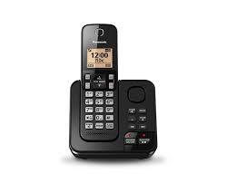 [TEL234] TELÉFONO PANASONIC INALÁMBRICO BLACK (KXTGC360LAB)