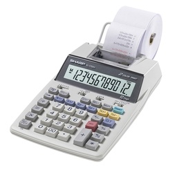 [CAL35] CALCULADORA SHARP DE MESA 12 DÍGITOS WHITE (EL-1750V)
