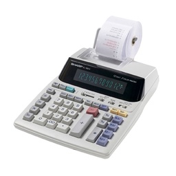 [CAL10] CALCULADORA SHARP DE MESA 12 DÍGITOS WHITE (EL-1801V)