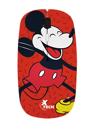 [MOU1040] MOUSE XTECH ÓPTICO KIDS MICKEY MOUSE WIRELESS RED (XTM-D340MK)