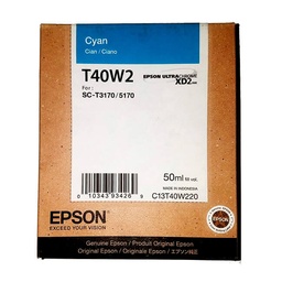 [CAR724] CARTUCHO EPSON (#T40W) PARA SURECOLOR T3170 CYAN 50ML(T40W220)