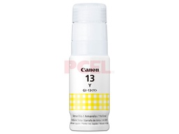 [CAR779] BOTELLA DE TINTA CANON (#13) GI-13 PARA PIXMA G610 PHOTO YELLOW (4686C001AA)