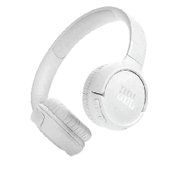 [HEA845] HEADPHONE JBL TUNE 520BT WIRELESS OVER-EAR WHITE (JBLT520BTWHTAM)