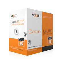 [CAB1851] CABLE NEXXT 1000FT PARA RED UTP CAT-6 BOX BLUE/24AWG (AB356NXT32)
