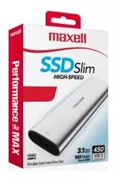 [DIS652] DISCO EXTERNO SSD MAXELL 2TB PORTABLE  USB 3.1 (USB-C) (348577)