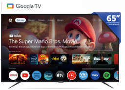 [TV522] TELEVISOR KTC 65" SMART 4K UHD/QLED/HDMIx3/USBx2/AND11/GOOGLE TV (J65QD)