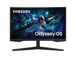 [MON1415] MONITOR CURVED SAMSUNG 27" G5 ODYSSEY GAMING/HDMI/DP/QHD BLACK (LS27CG552ENXZA)