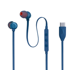 [EAR489] EARPHONES JBL TUNE 310C WITH USB-C BLUE (JBLT310CBLUAM)