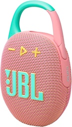 [BOC1102] BOCINA JBL CLIP 5 BLUETOOTH WATERPROOF PORTABLE PINK (JBLCLIP5PINKAM)