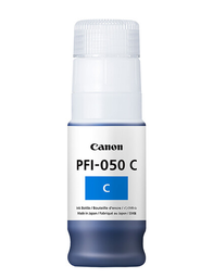 [CAR970] BOTELLA DE TINTA CANON (#050) PFI-050 PARA IMAGEPROGRAF TC-20 CYAN (5699C001AA)