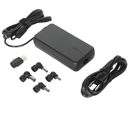 [ADA1719] ADAPTADOR AC TARGUS 90W SEMI-SLIM UNIVERSAL CHARGES BLACK (APA90US)